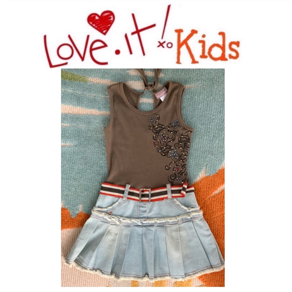 Girls tank dress